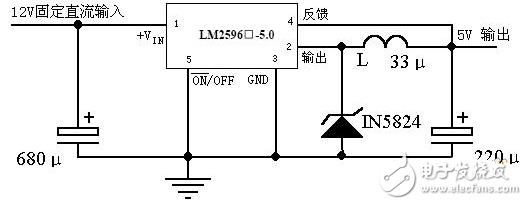 lm2596应用电路图大全（可调/稳压/降压）