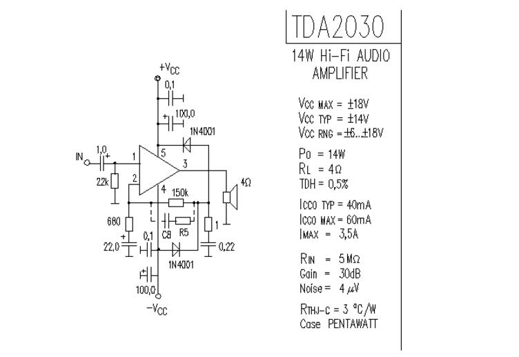 tda2030应用电路图大全