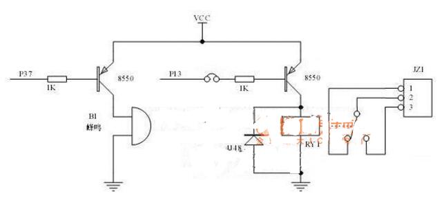 蜂鸣器驱动电路图大全（五款蜂鸣器驱动电路原理图）