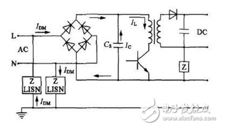 交流电源滤波器电路图及作用分析