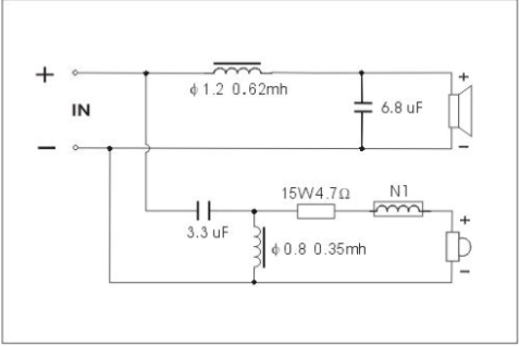 扬声器电容分频电路工作原理分析
