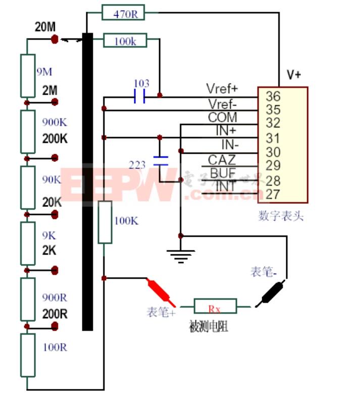 icl7107应用电路图汇总（三款模拟电路设计原理图详解）