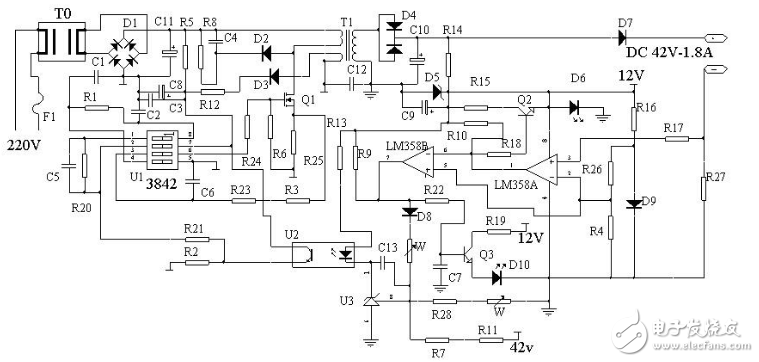 简易12v充电器电路图（七款12v充电器电路图详解）