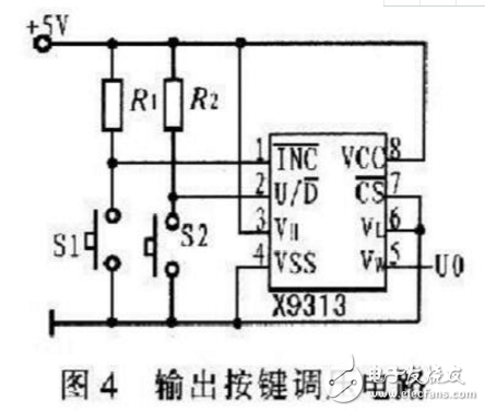 x9313电压调节电路图（几款数控电位器X9313应用电路详解）