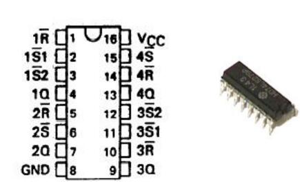 74LS148的4路抢答器