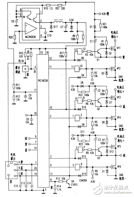 uc3844充电器电路图汇总（负脉冲充电器/变压器/脉冲充电器）