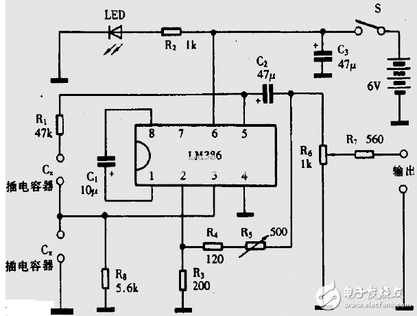 十倍电压放大器电路图大全（前置放大/电压跟随器/LM386音响功放电路）