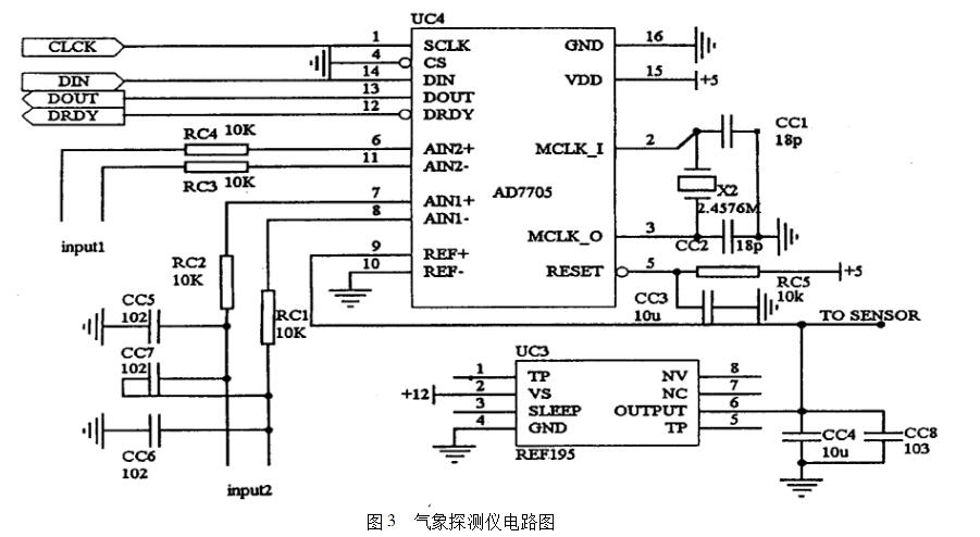 ad7705应用电路图大全（六款ad7705典型应用电路）