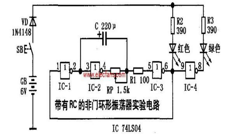 74ls04应用电路图大全