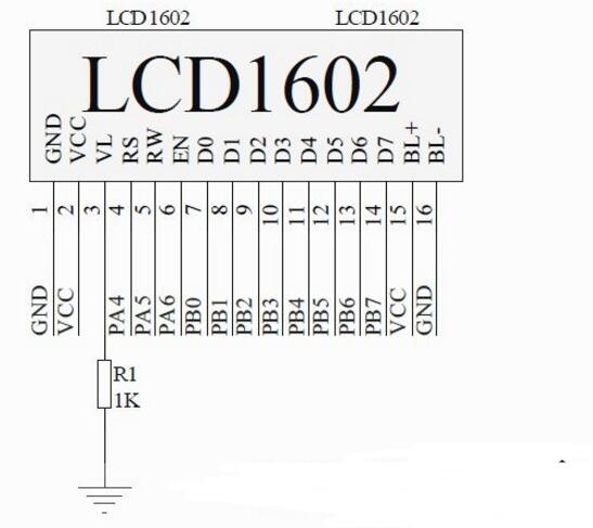 lcd1602显示电路图大全（两款lcd1602液晶显示电路原理图）