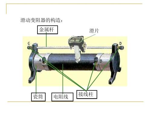 滑动电阻器工作原理 滑动电阻器主要作用