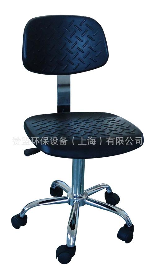 防静电工作椅简介,防静电工作椅气动升降皮革靠背椅,