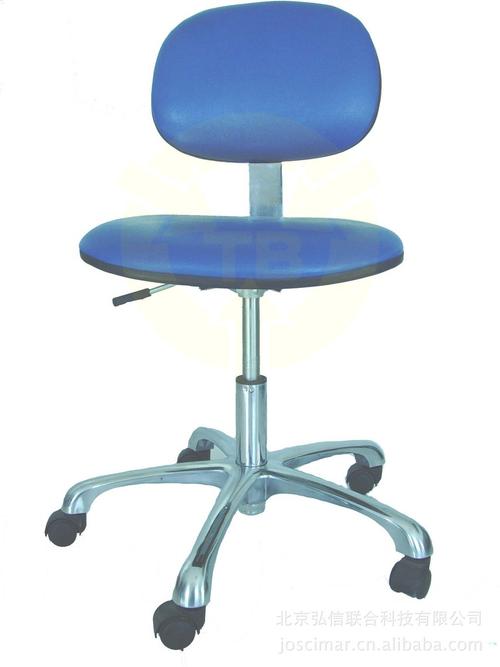 防静电工作椅简介 防静电工作椅气动升降皮革靠背椅