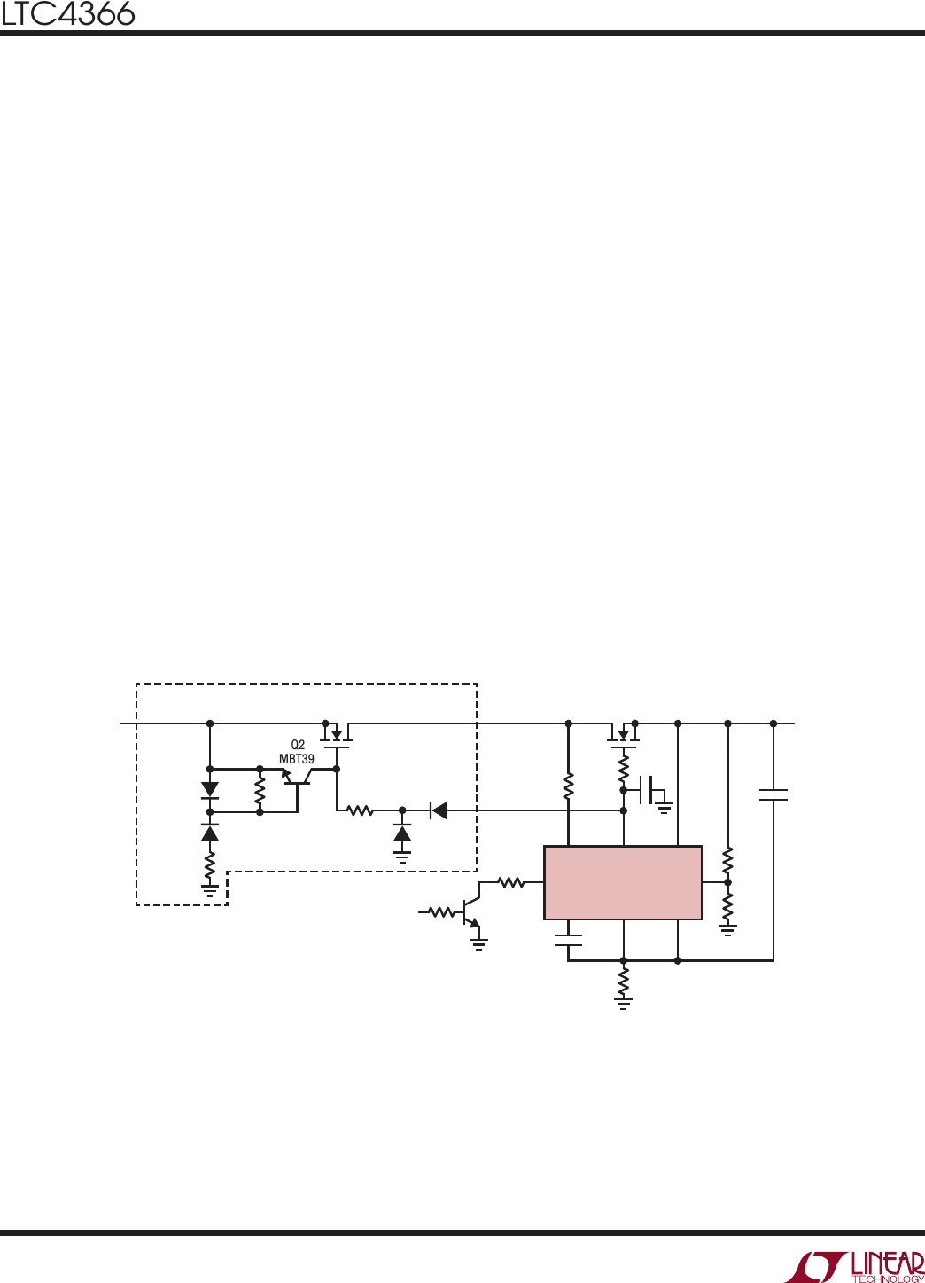 LTC4366-1性能概要 LTC4366-1主要特性