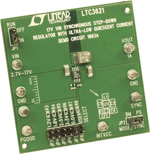 LTC3621主要特点,LTC3621性能概要,