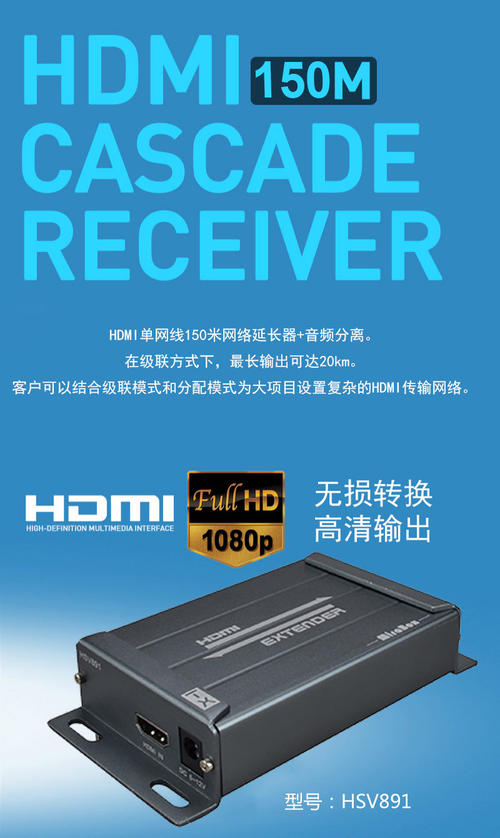 HDMI延长器概述,HDMI延长器连接与操作,