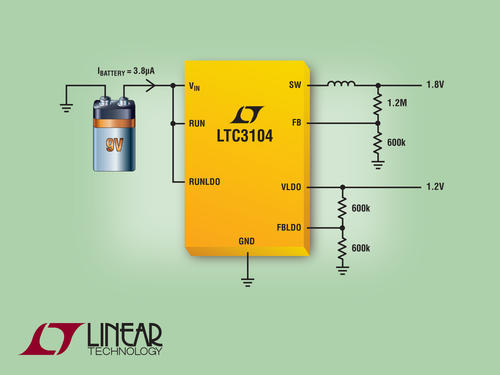 LTC3103主要特点,LTC3103操作模式,