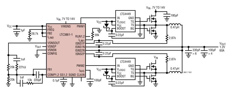 LTC3861-1具体参数,LTC3861-1应用原理,