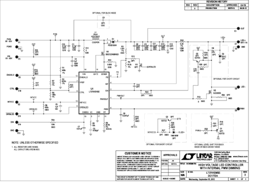 LT3761主要特点 LT3761典型应用