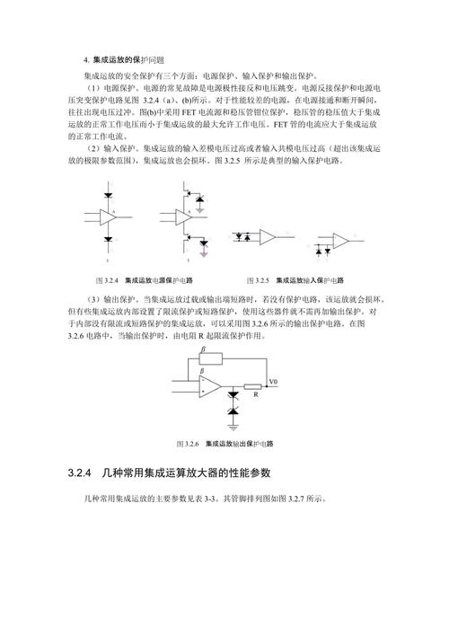 集成运算放大器分类 集成运算放大器供电方式