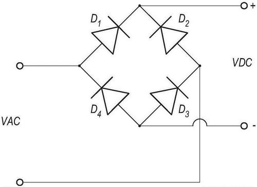 桥式整流电路结构 桥式整流电流方向